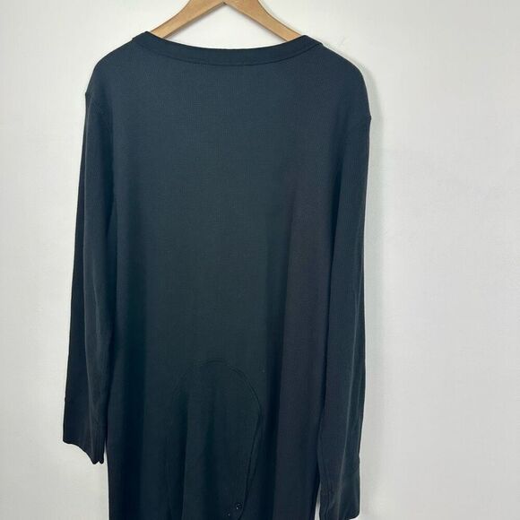 Noble Mount Men’s Black Waffle Knit Thermal Union Suit - Picture 10 of 10